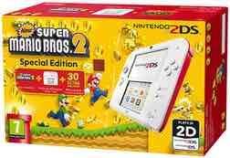 Nintendo 2DS White and Red with New Super Mario Bros 2 (2DS) £74.99 @ GAME