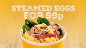 chop'd Steamed eggs for 99p