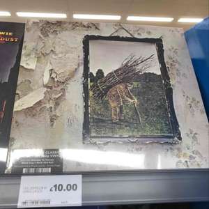 Led Zeppelin IV £10 on Vinyl at Tesco