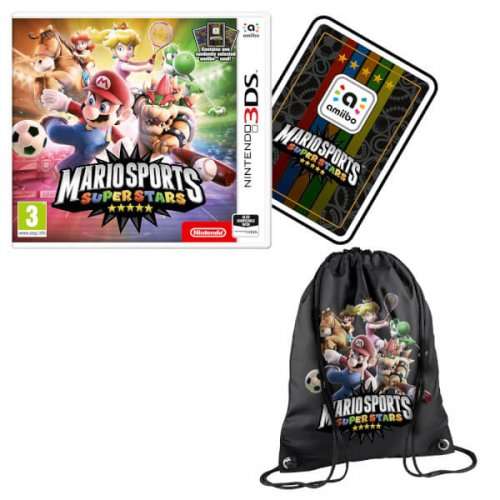 Mario Sports Superstars 3DS with new Amiibo Card + free Gym Bag Pre-order £34.99 @ Nintendo