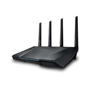 ASUS RT-AC87U AC2400 Dual-Band Gigabit Wireless Router, Access Point Mode, Dual-Processor + Dual-Core CPU, USB 3.0, Time Machine, 3G/4G Dongle Support £127.99 @ Amazon