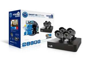 HomeGuard Smart HD 720p 8 Channel 4 Camera (Analgue) 1TB CCTV Kit free del. - £137.70 with newsletter sign-up @ Cleverboxes