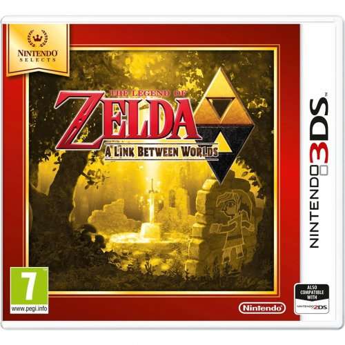 The Legend of Zelda A Link Between Worlds Select 3DS Smyths £10 C&C