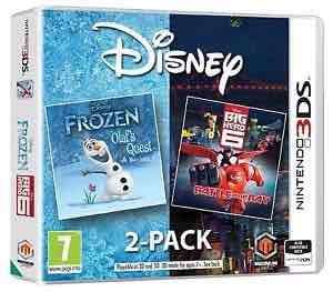 Frozen & Big hero 6 double pack (3DS) £9.85 @ ebay via boss deals
