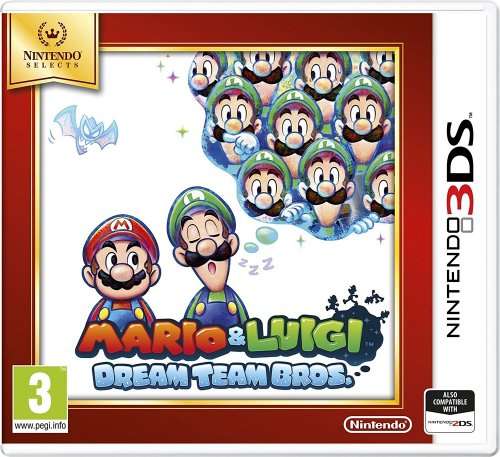 Paper Mario Sticker Star £13.29 / Mario & Luigi: Dream Team Bros £13.29 / Mario Tennis Open £12 (3DS) Delivered @ Tesco / Amazon