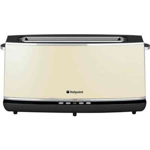 Hotpoint appliance deals some over 50%. Toaster 57% off, now £29.99