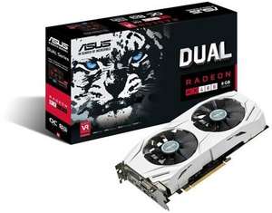Asus AMD DUAL-RX 480-O8G 8gb Graphics Card at Box.co.uk for £185.99