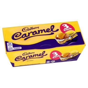 Cadbury caramel eggs box of 3, 50p @ iceland