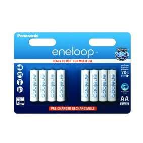 Panasonic Eneloop AA 1900mAh Rechargeable Battery Pack of 8 for £11.99 @ Battery Force
