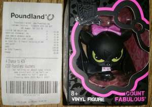 Monster High Vinyl Figures, Various, In Store £1 @ Poundland