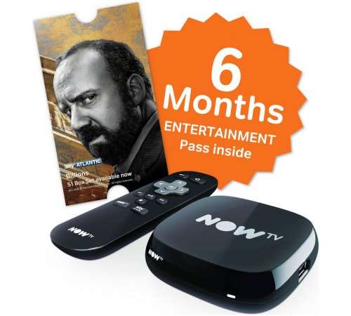 NOW TV Box with 6 Month Entertainment Pass.£19.99 Argos