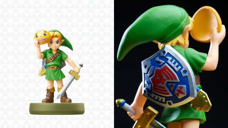 Twilight Princess Link & Majoras Mask Link Amiibo Available on Amazon - £10.99 each (+£1.99 Delivery for Non Prime)