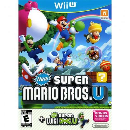 New Super Mario Bros + New Super Luigi Wii U - Download Code £17.99 @ CDKeys