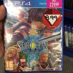 Star Ocean Integrity and Faithlessness (PS4) £9.99 Instore and Online @ GAME