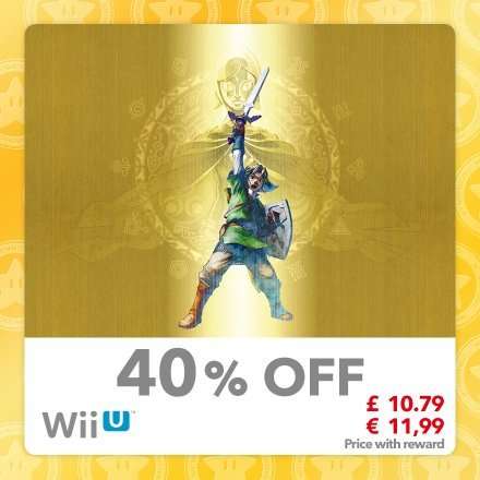 The Legend of Zelda: Skyward Sword[WiiU] £10.79 [60 Gold Coins] @ MyNintendo