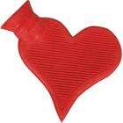 Heart Shape Hot Water Bottle - £3.99 - p&p or pick up in store @ Hawkins Bazaar - 10% Quidco