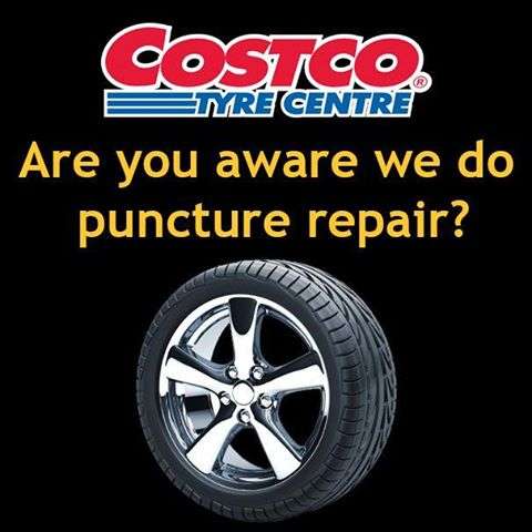 Tyre puncture/repair at Costco only £9.99
