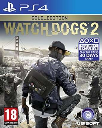 [PS4] Watch_Dogs 2 - Gold Edition - £20.04 - Ubisoft (£15.40 with 100 Ubi Points) - Free shipping over £20