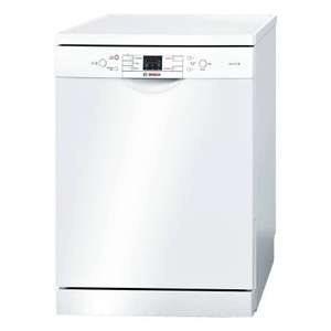BOSCH Serie 6 SMS53M02GB Full-size Dishwasher - White £309 at hughes