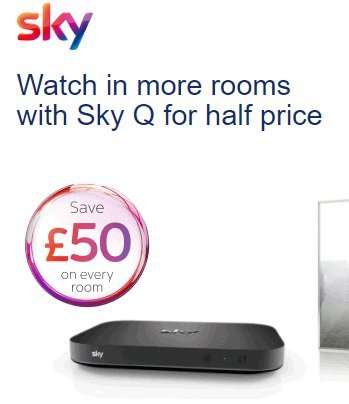 Additional Sky Q Mini Boxes on Offer for only £49 Each for Existing Customers @ Sky