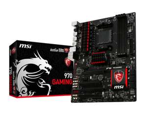 MSI 970 GAMING Socket AM3+ 7.1-Channel HD Audio ATX Motherboard w/ FREE Saturday Delivery £69.98 @ eBuyer