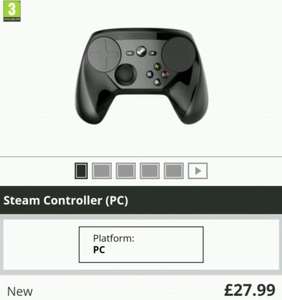 Steam Controller | £27.99 | Free UK Delivery @ GAME