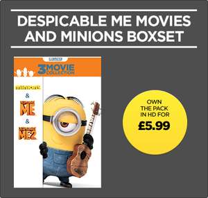 Despicable Me & Minions pack in HD £5.99 @ Wuaki (Banana bwhahaha)