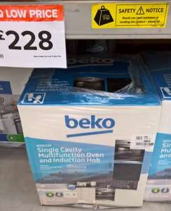 Beko QSM223X Oven and Induction Hob £228 instore : B&Q