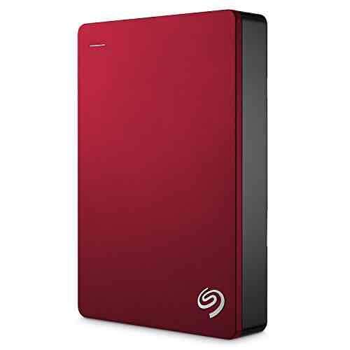 Seagate Backup Plus 4 TB USB 3.0 Portable 2.5 inch External Hard Drive for PC and Mac - Red £103.99  @ Amazon
