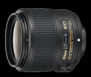 Nikon AF-S NIKKOR f/1.8G ED Lens - 35 mm £179.99 @ Amazon