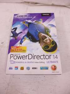 CyberLink Power Director 14 Ultimate retail boxed - £20 @ eBay (sclspares)