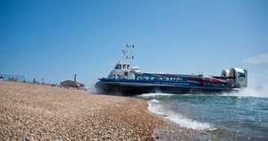 Family of 5 Hovercraft Day Return to Isle of Wight - £25 at Hovertravel