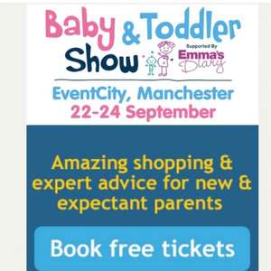 free tickets to Manchester baby show event
