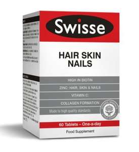 Swisse Vitamins from 99p Hair skin and Nails (£29.99rrp) at Family Bargains / Poundland