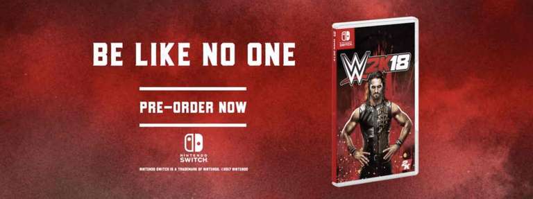 WWE 2k18 - Nintendo Switch Pre-Order - Shopto for £39.85