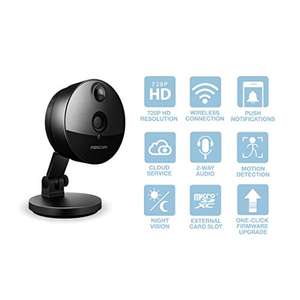 Foscam C1 720P HD Mini Wireless Cube IP Camera - £29.99 Sold by Foscam UK and Fulfilled by Amazon.