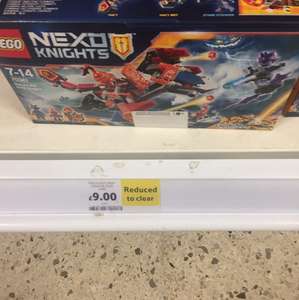 Lego nexo knights £9 instore @ Tesco Dalmarnock