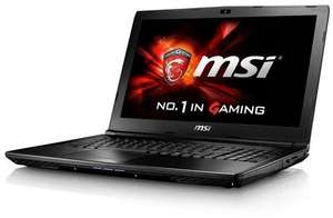 MSI Laptop (i5-7300HQ CPU, 15.6" 1080p Screen, 8GB DDR4 RAM, 128GB SSD, DVD Rewriter, GeForce GTX 960M 2GB Graphics) £599.97 @ SaveOnLaptops