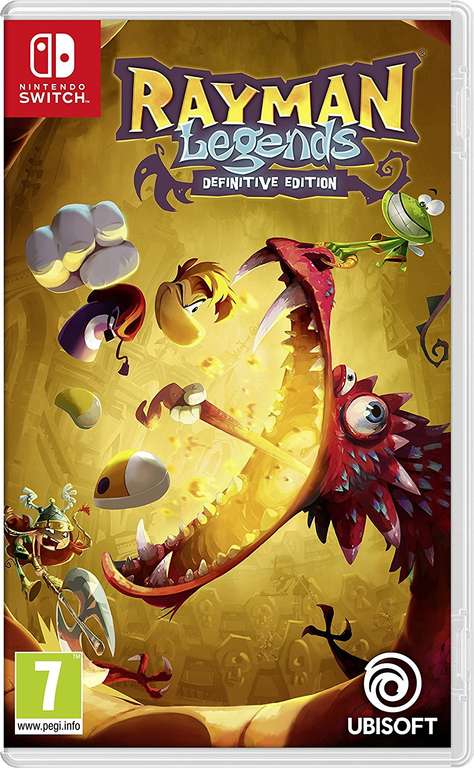 Rayman Legends: Definitive Edition (Pre-order) - Nintendo Switch (£23.99 - Amazon / £25.99 Non Prime)