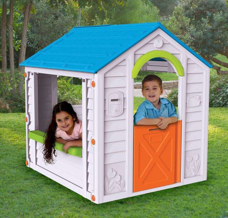 Keter Holiday Plastic Playhouse now only £34.40 click & collect @ B&Q