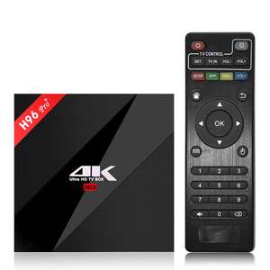 H96 Pro+ Smart Android 7.1 TV Box KODI 17.3 S912 3GB / 32GB EU Plug - £45.09 @ TomTop