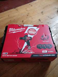 Milwaukee possible mis price. 135Nm drill and 3 5Ah batteries - £180 instore @ Plumbcenter