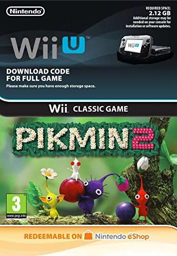 Pikmin 2 Wii [Wii U Download Code] £8.99 @ Amazon.co.uk