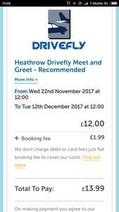 Meet and greet airport parking - showing up only  £12 for 12 days parking instead of £100 @ Skyparksecure