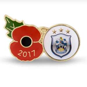 Premier league football poppy pin badges from official British legion shop £2.99 + £3.99 postage (free over £50)