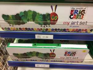 The world of Eric Carle art set 87 pieces £1.99 @ Buyology