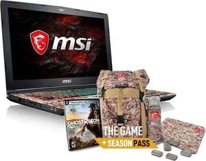 MSI laptop .i5 8gb ram ,128gb ssd+1tb hdd. Gtx1050ti 4gb graphics - £799 @ saveonlaptops. Includes msi camo squad bundle