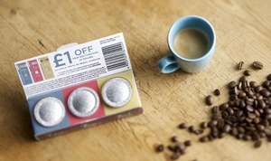 Free sample of Taylor coffee pods Nespresso compatible