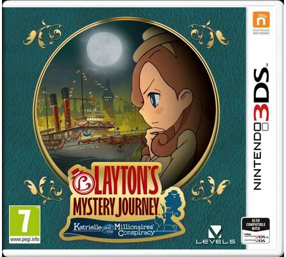 LAYTON’S MYSTERY JOURNEY: Katrielle and the Millionaires’ Conspiracy 3ds £28 @ Tesco