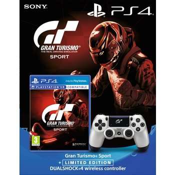 PS4 Gran Turismo Sport and Limited Edition GT Dualshock 4 Twin Pack £69.99 VERY (pre-order) + free C+C